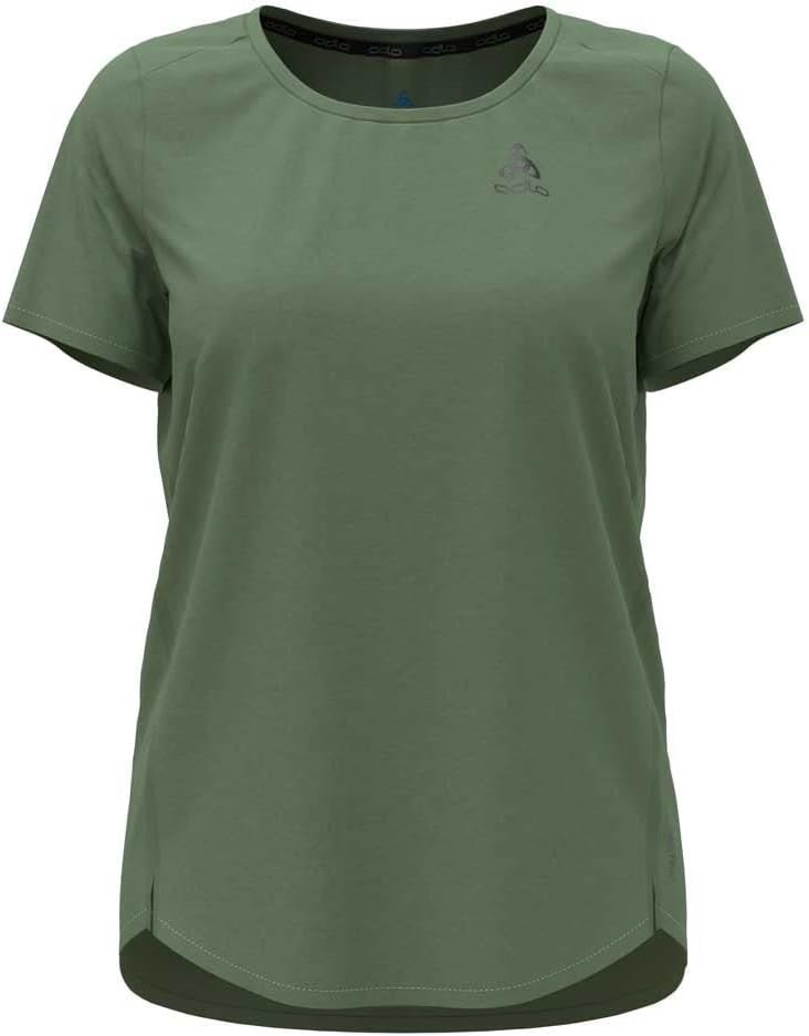 Odlo Damen Zeroweight Chill-tec_313871 Kurzarm Laufshirt S Loden Frost, S Loden Frost