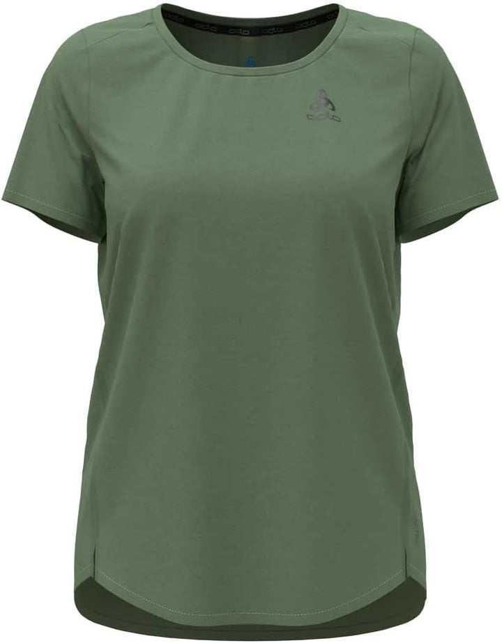 Odlo Damen Zeroweight Chill-tec_313871 Kurzarm Laufshirt S Loden Frost, S Loden Frost