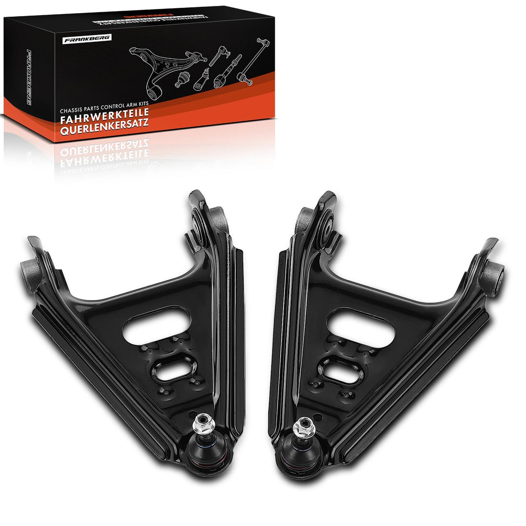 Frankberg 2x Querlenker Radaufhängung Vorne Links Rechts Kompatibel mit Fortwo Cabrio 451 0.8L-1.0L