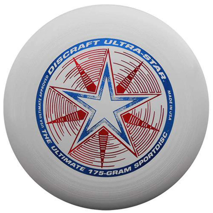 Discraft Unisex – Erwachsene Ultrastar Frisbeescheibe 27,5cm Weiss, 27,5cm Weiss