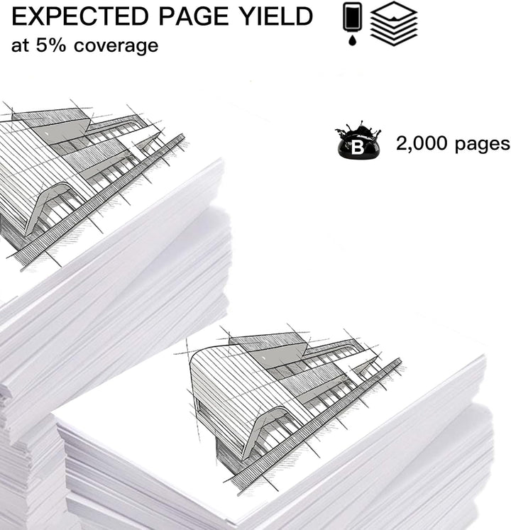 BeOne 2X 78A CE278A Tonerkartusche Kompatible für HP Laserjet Pro M1536 MFP M1536DNF P1560 P1566 P16