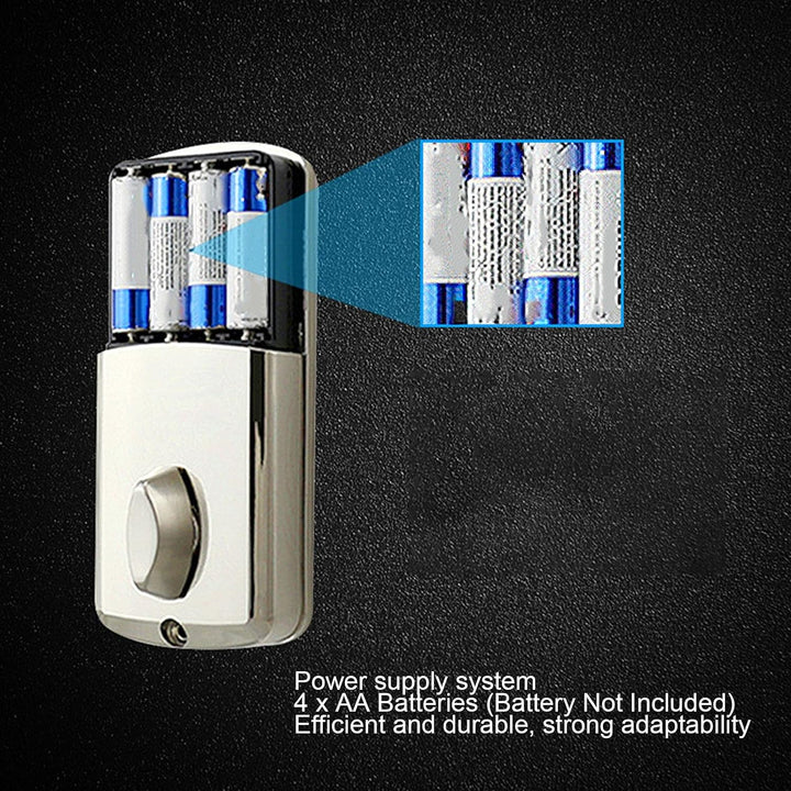 Keyless Entry Türschloss-Set, digitales mechanisches Codeschloss, Kombinationstürschloss für Garage,