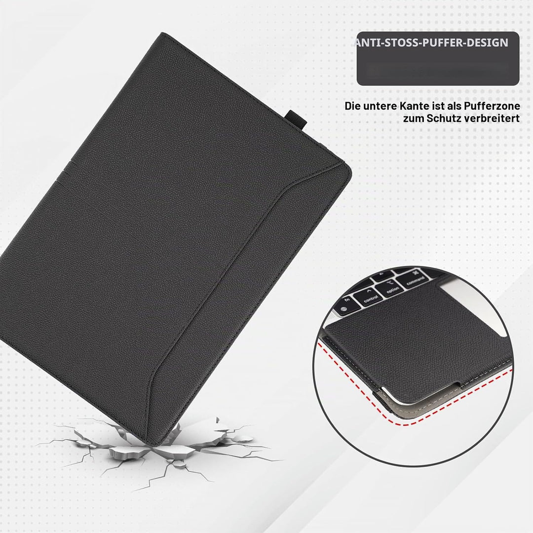 TYTX Kompatibel mit MacBook Pro 13 Hülle Zoll Leder Case 2016-2021 (A1989/A1706/A1708/A2159/A2289/A2