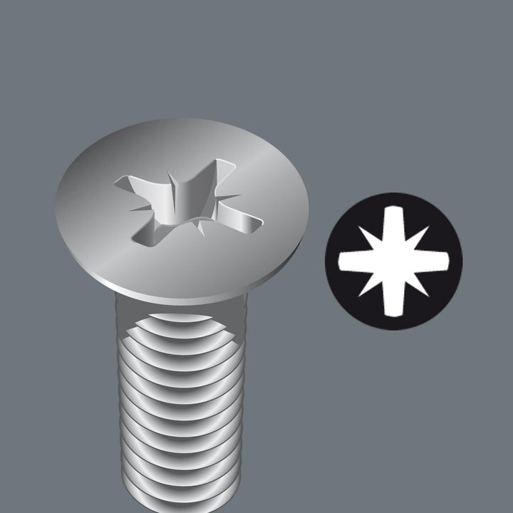 Wera 918 SPZ Kreuzschlitz-Schraubendreher, PZ 3 x 150 mm, 05017054001, PZ 3 x 150 mm