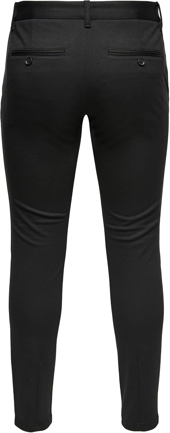 ONLY & SONS Mens Black Chinos