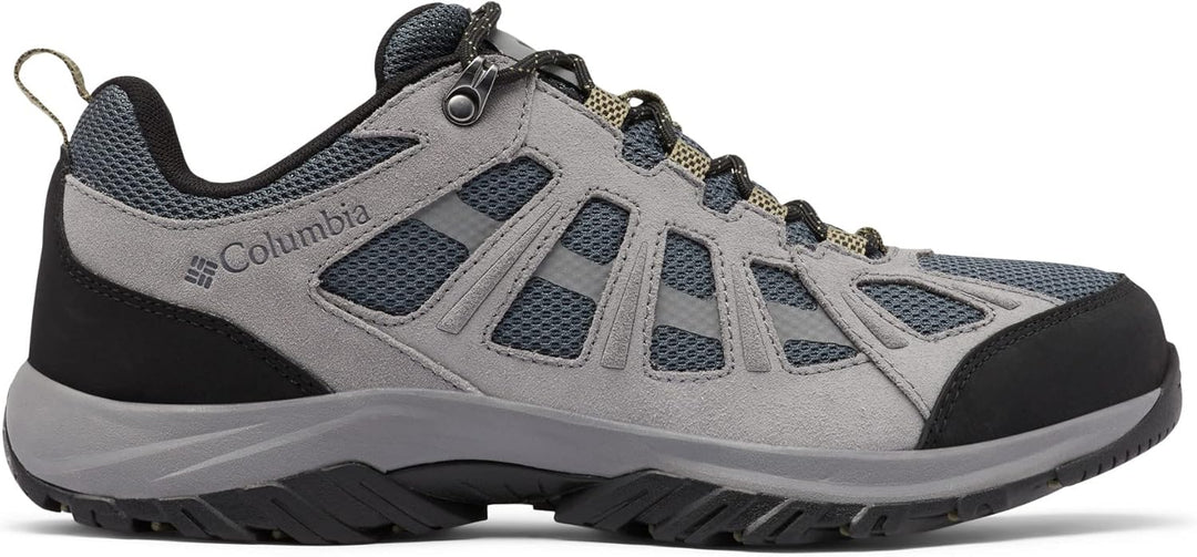 Columbia Redmond III WP wasserdichte Wanderschuhe für Herren 40 EU Grau Graphite X Black, 40 EU Grau