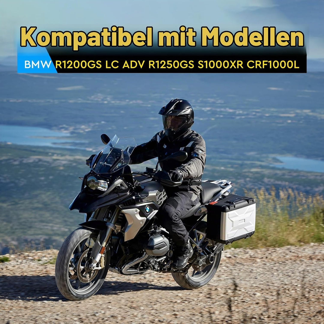 SWAWIS Motorrad GPS Navigationshalter, 12-16mm Lenkerhalterung Handyhalterung, Modifikation Zubehör