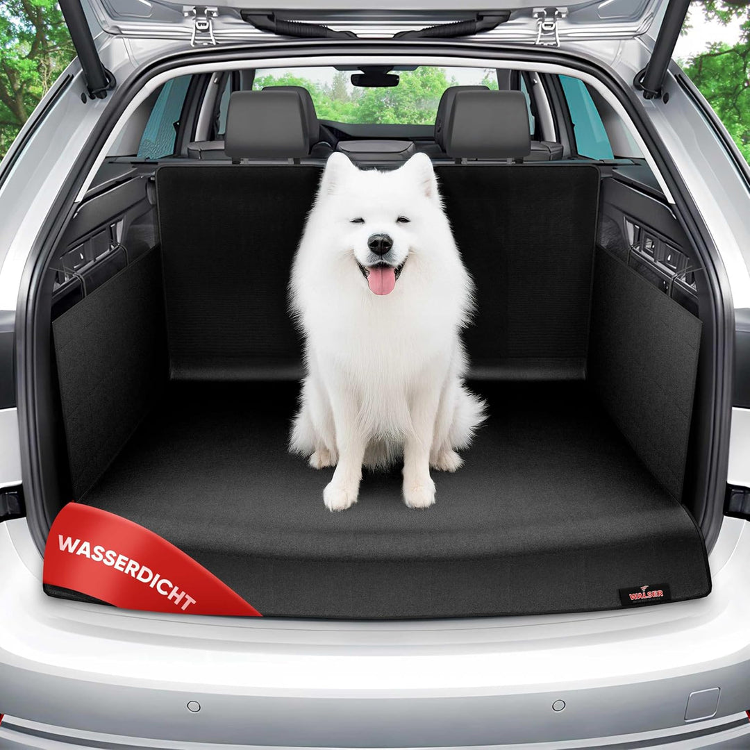 Walser Kofferraum Schutzmatte Auto Cäsar, Qualitätssieger Sehr Gut*, 100% Wasserabweisende Auto Hund