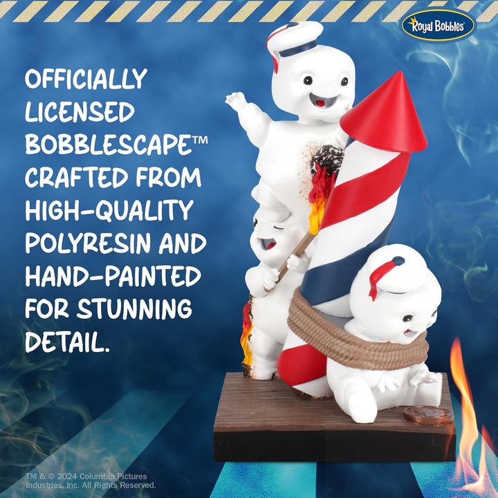 Royal Bobbles Ghostbusters Afterlife Mini Pufts Rocket Bobblescape, Polyresin Premium lebensechte Fi