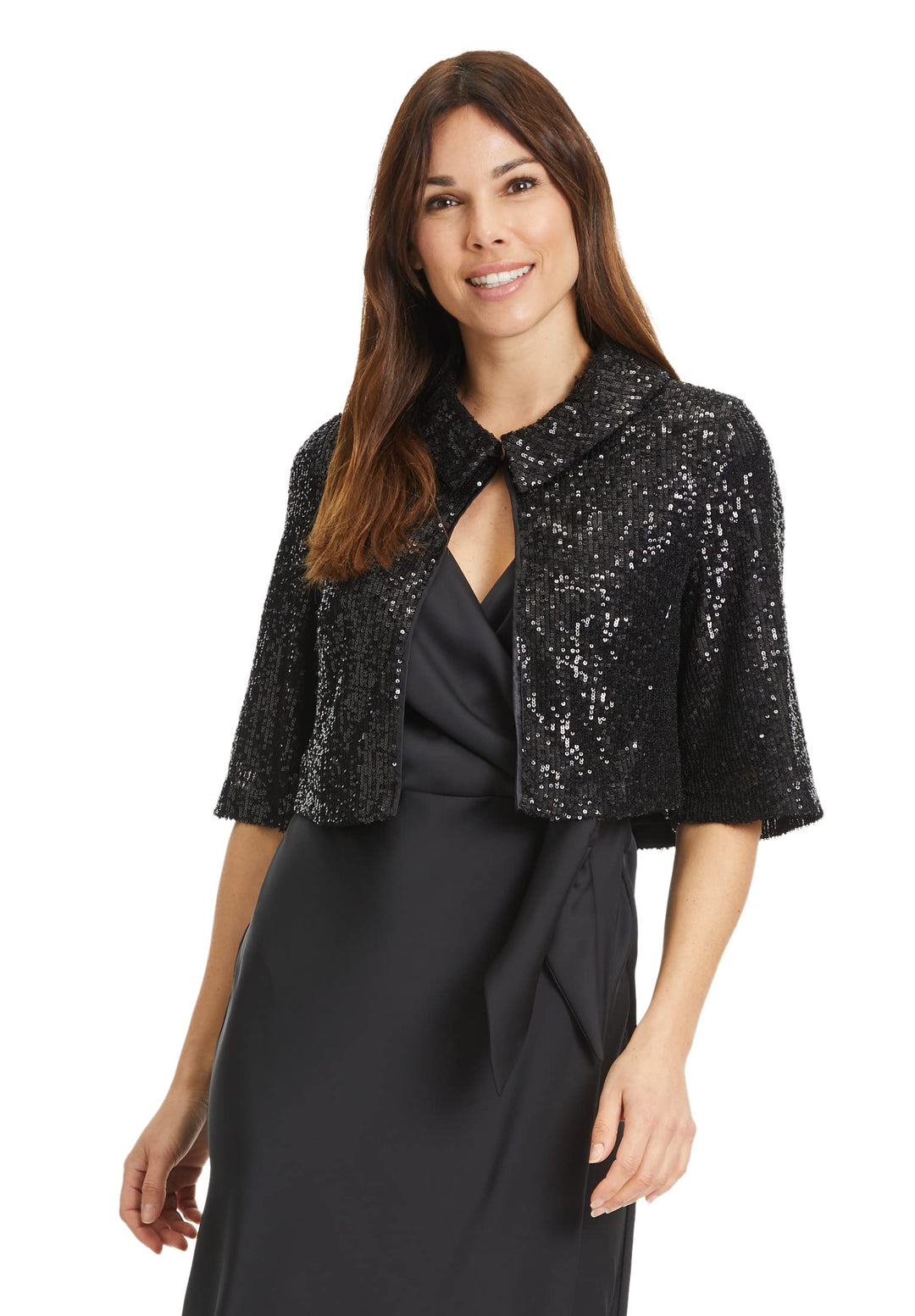 Vera Mont Damen 4648/4160 Blazer 42 Schwarz, 42 Schwarz