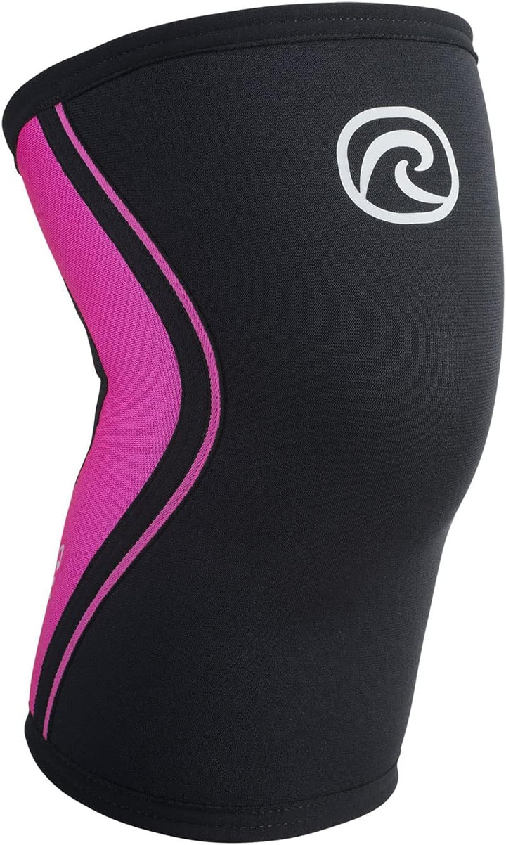 Rehband Kniebandage Kraftsport, Kniestütze für Cross Fit & schweres Training, Knee Sleeve aus 5 mm N