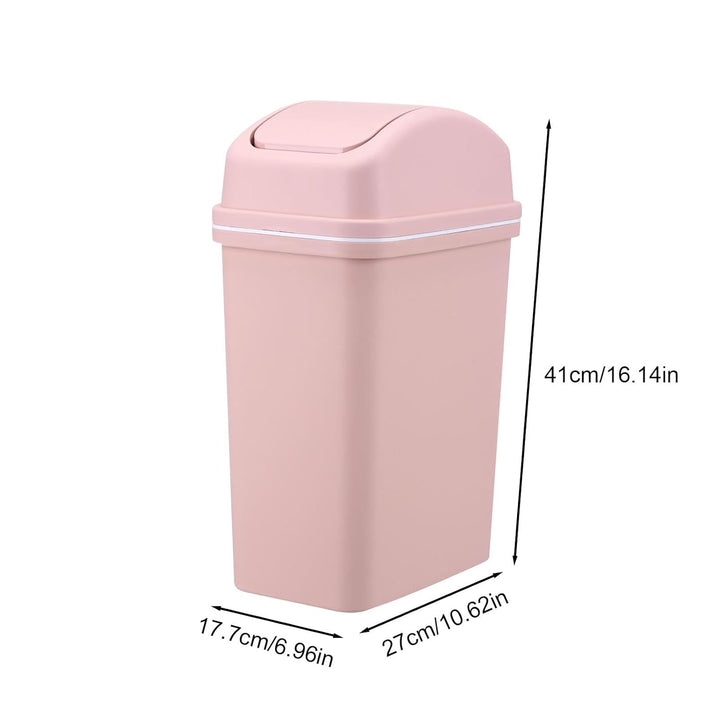 Hoher Küchenmülleimer, Mülleimer mit Schwingdeckel | 10L hoher Mülleimer mit Schwingdeckel,Badezimme