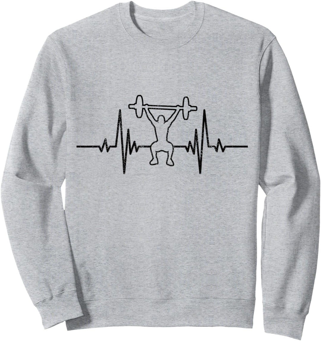 Fitnessausrüstung Kraftsportzubehör Training Bodybuilding Sweatshirt