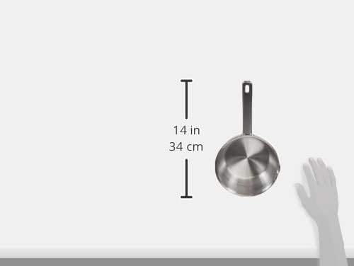 IBILI CAZO INOX 18% Prisma Con Mango MET.16 cm, Stainless Steel, Silber, 16 cm 16 cms, 16 cms