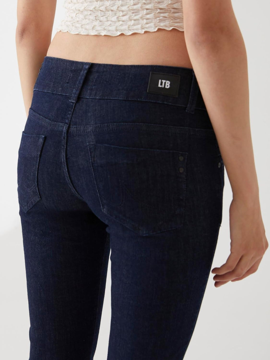 LTB Jeans - Damen - Molly - MID Waist - Slim Fit Jeans - Hosen 28W / 30L Rinsed Wash 082, 28W / 30L