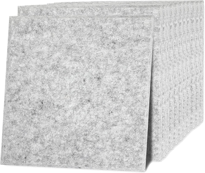 12 Stück Akustikplatten Akustische Schalldämmplatten Schallabsorber Platten Akustikpaneele zur effek