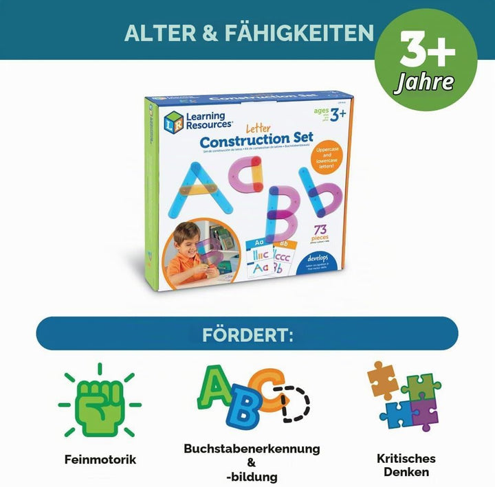 Learning Resources Spielset „Buchstabenbausatz“, Buchstaben