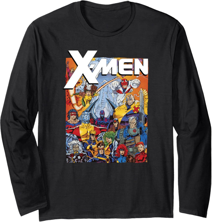 Marvel X-Men Classic Vintage Team Nineties Langarmshirt