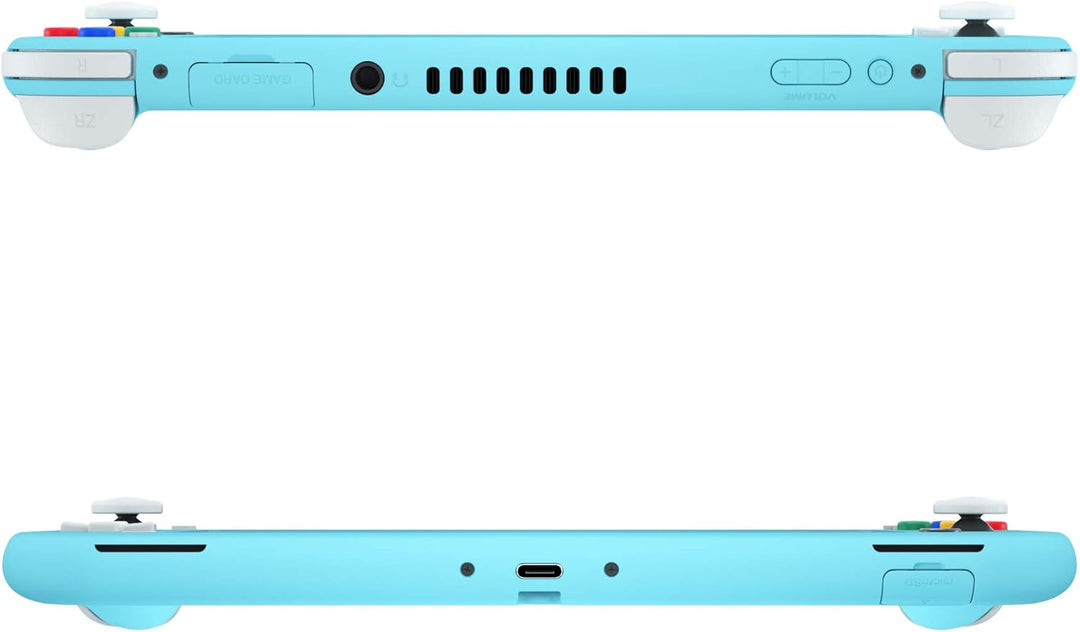 eXtremeRate Full Case Shell für Switch Lite Console, DIY-Ersatz Hülle Gehäuse & Tasten & Schutzfolie