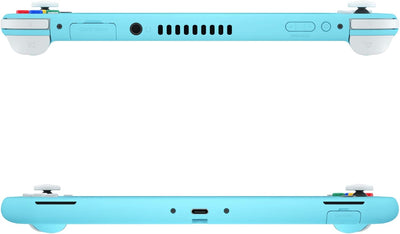 eXtremeRate Full Case Shell für Switch Lite Console, DIY-Ersatz Hülle Gehäuse & Tasten & Schutzfolie