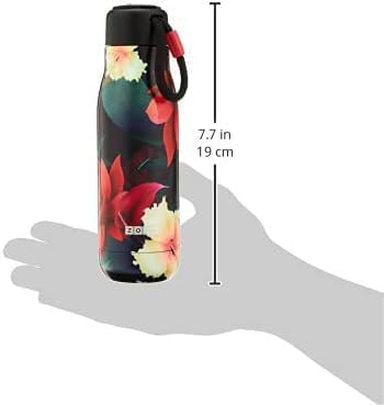 Zoku Edelstahl Trinkflasche M 500ml Paradise blau 500ml Blau, 500ml Blau