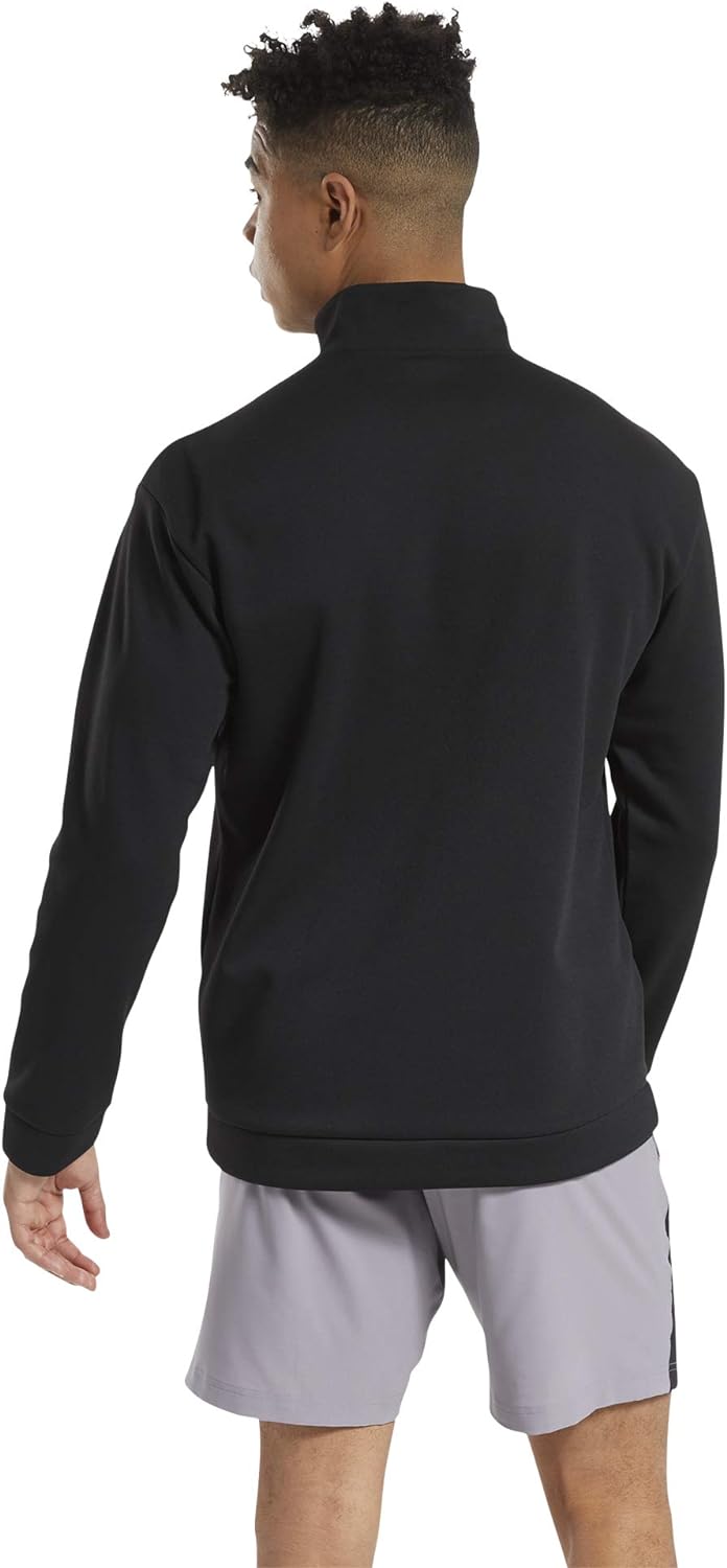 Reebok Herren Wor Dblknt Qz Sweatshirt XL Schwarz, XL Schwarz