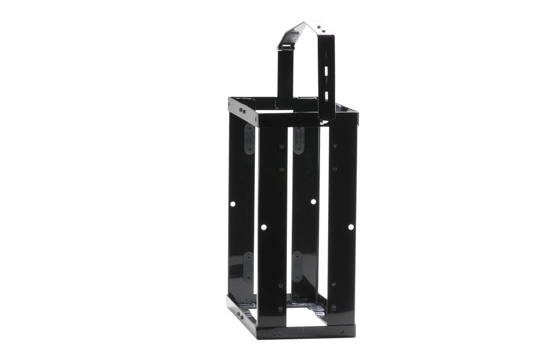 hünersdorff 435500 Kanister-Halterung für Metall-Kraftstoff-Kanister 20l, abschliessbar, schwarz 20
