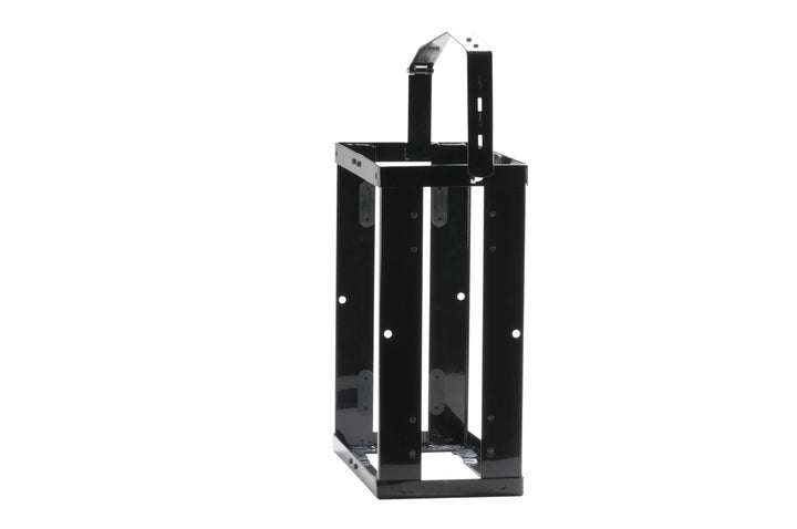 hünersdorff 435500 Kanister-Halterung für Metall-Kraftstoff-Kanister 20l, abschliessbar, schwarz 20