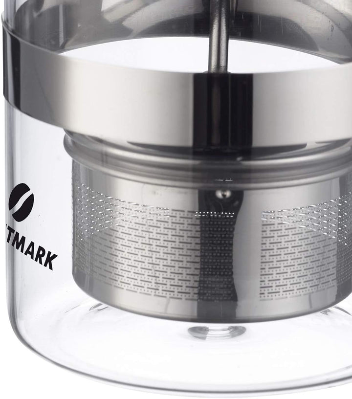 Westmark Teebereiter, 600 ml, Teatime, BPA-frei, Borosilikatglas und Edelstahl, 24802260, 600 ml