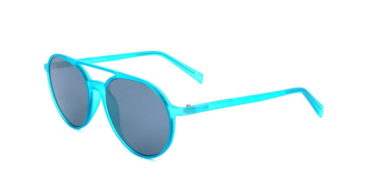 Italia Independent Unisex-Erwachsene 0038-027-000 Sonnenbrille, Blau (Azul), 53.0