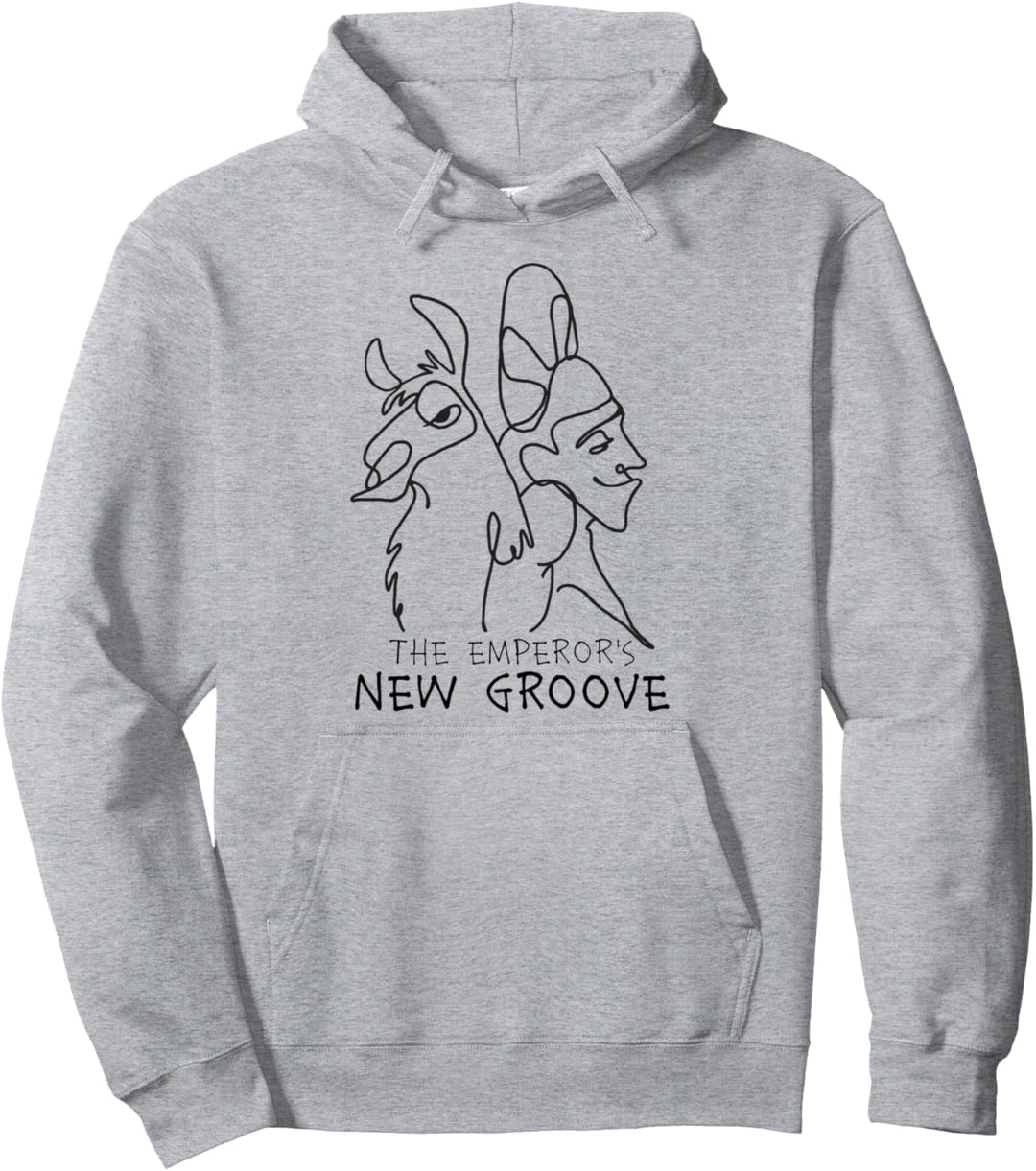 Disney The Emperor's New Groove Kuzco Outline Pullover Hoodie