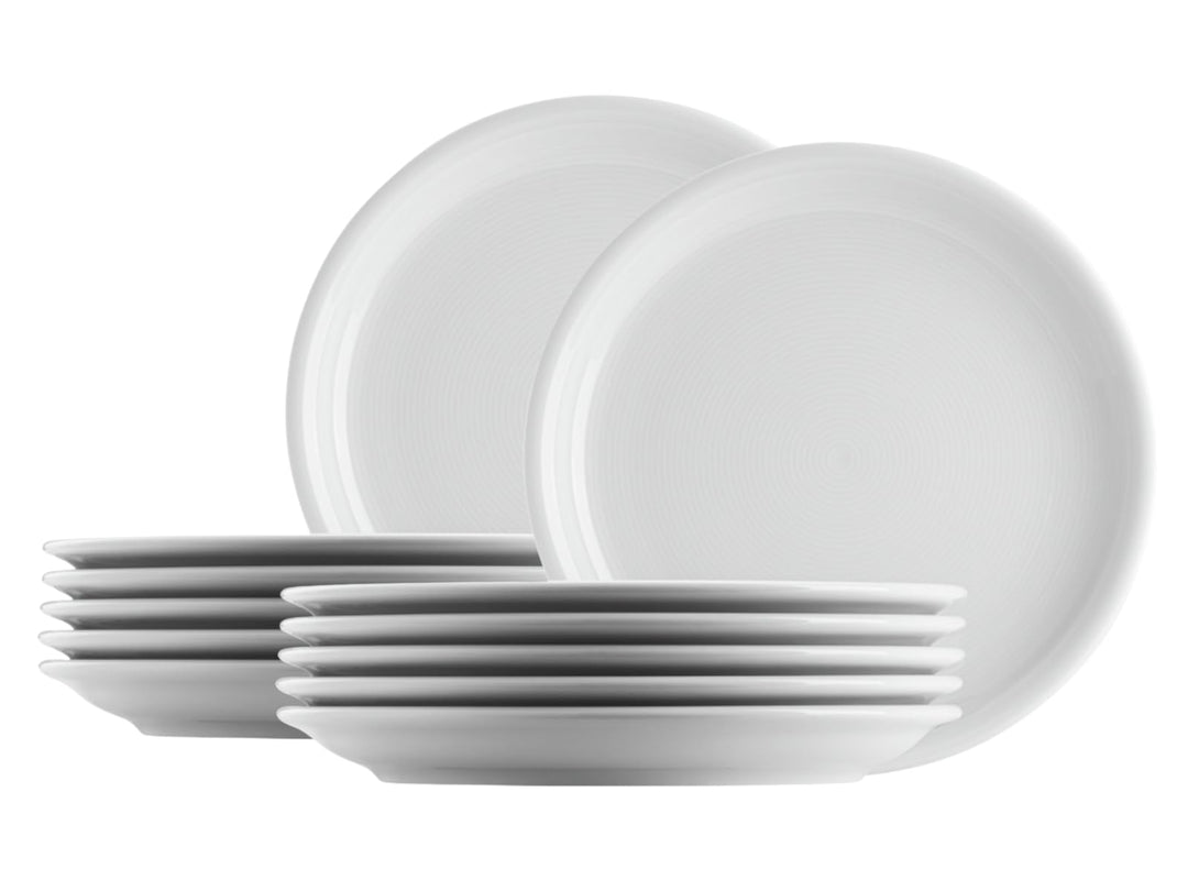 Thomas Trend Weiss Frühstücksteller 20 cm Set 12tlg.