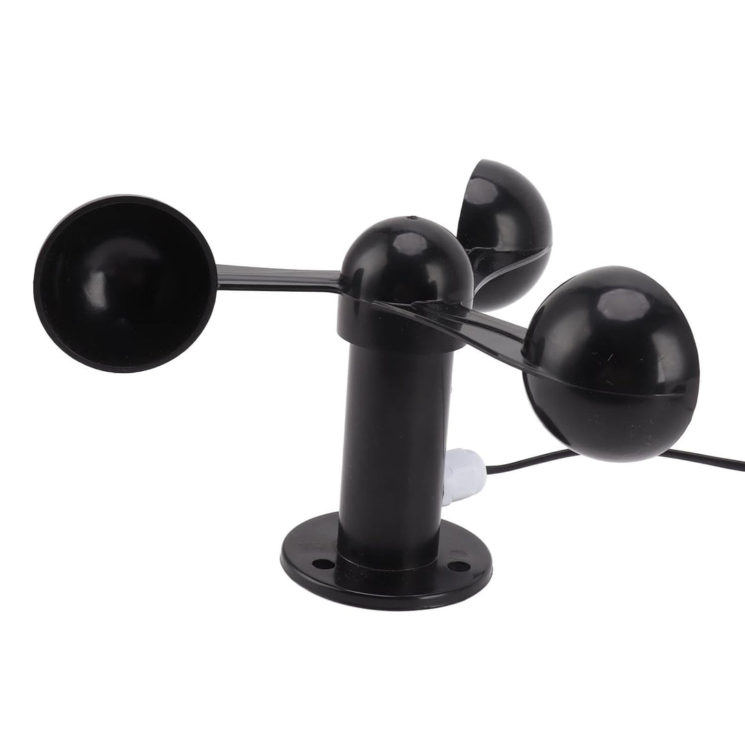 Haofy Präzisions-3-Tassen-Anemometer mit RS485-Ausgang für Wetterstation, Turmdrehkran – ABS-Materia