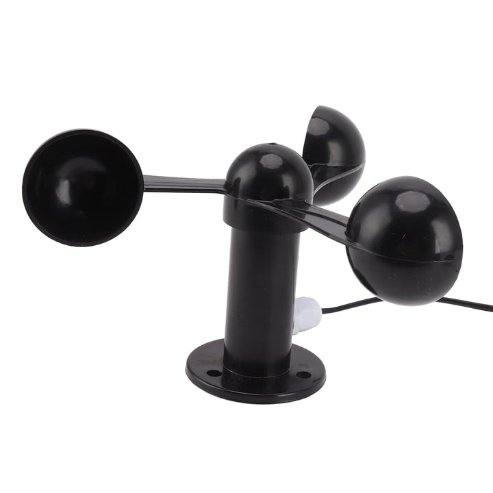 Haofy Präzisions-3-Tassen-Anemometer mit RS485-Ausgang für Wetterstation, Turmdrehkran – ABS-Materia