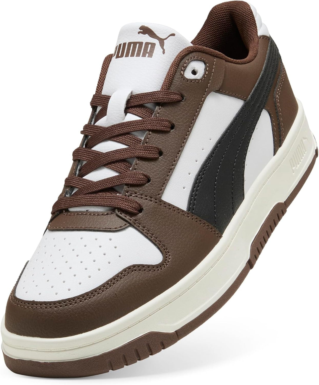 PUMA Rebound V6 Low 36 EU Chestnut Brown Puma Black Puma White, 36 EU Chestnut Brown Puma Black Puma