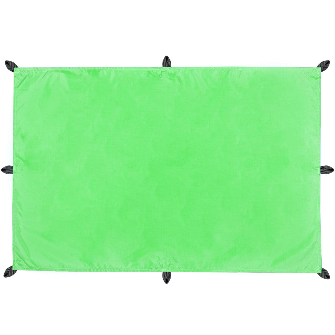 CelinaSun Sonnensegel PES UPF 50+ Outdoor Rechteck 3 x 4m grün Sonnendach Backpacking Zeltplane Ultr