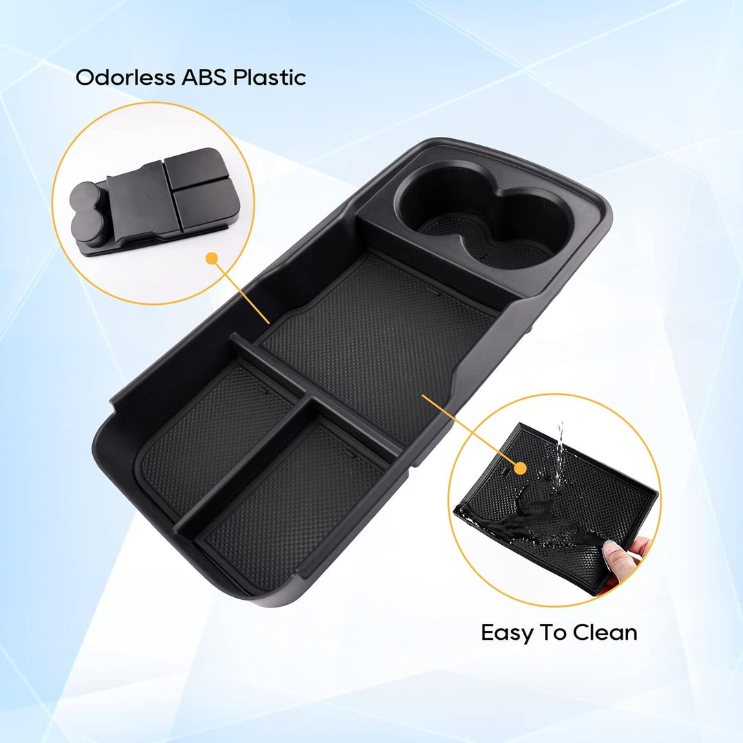 LFOTPP Kompatibel mit Kia EV6 2021 2022 2023 Mittelkonsole Aufbewahrungsbox, Armlehne Organizer Tray