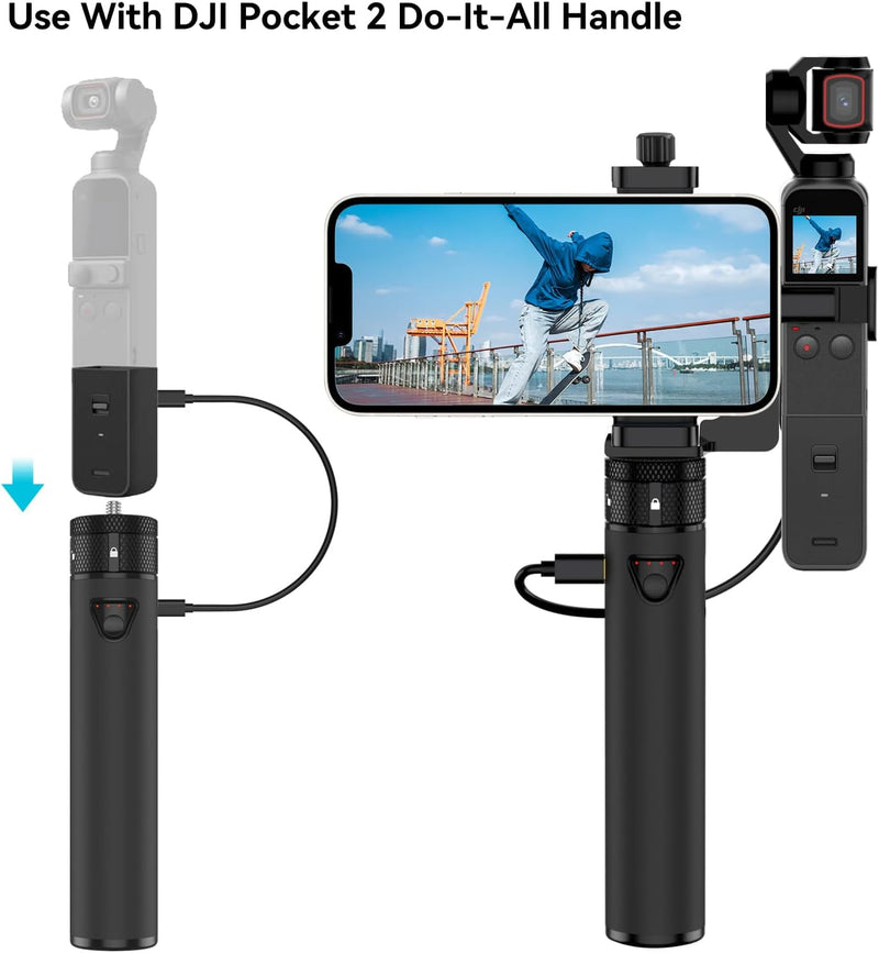 Smatree Tragbarer Osmo Pocket 2 Power-Stick (Power Bank) kompatibel mit DJI Osmo Pocket 2/ Osmo Pock