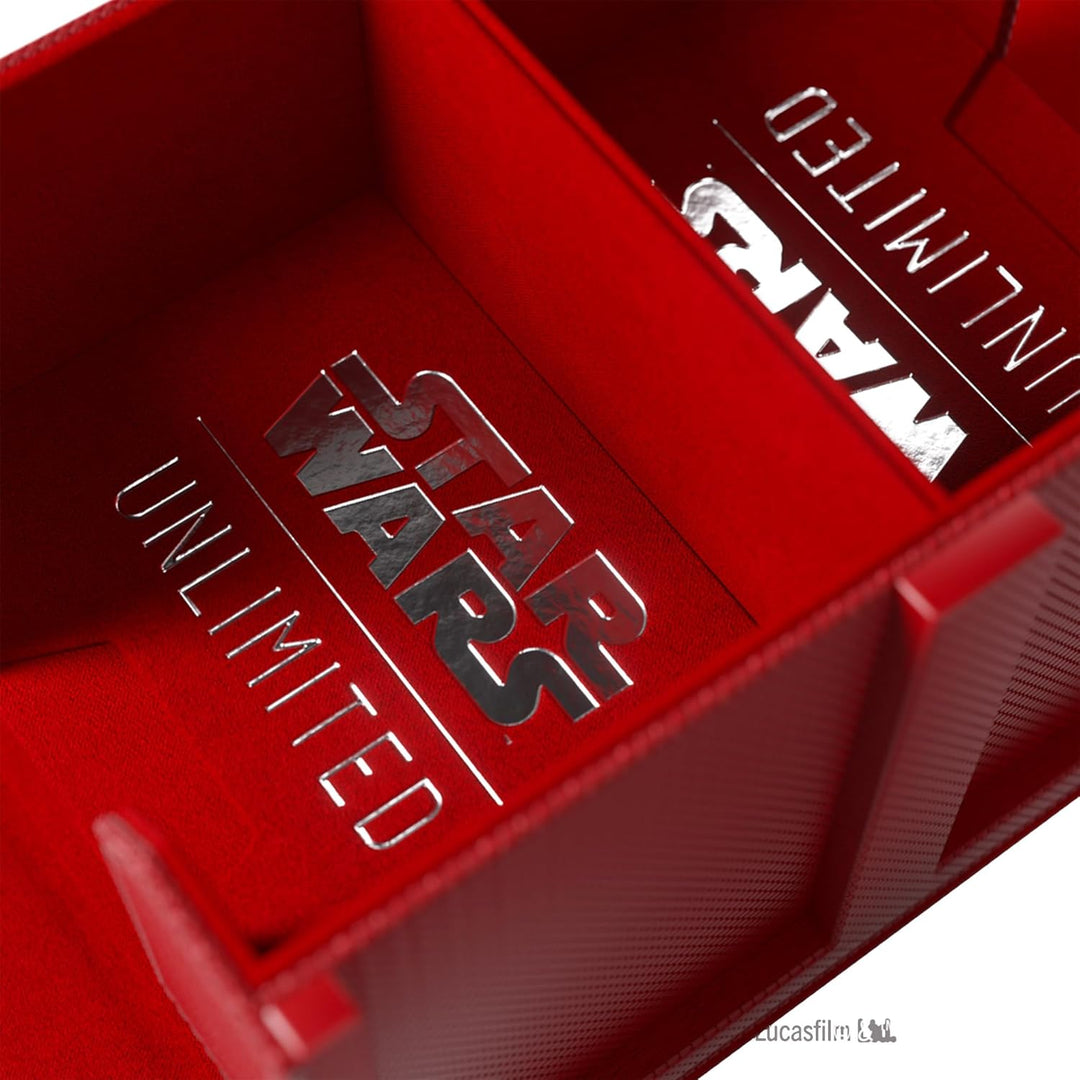 Gamegenic, Star Wars: Unlimited Double Deck Pod (Red) Rot, Rot