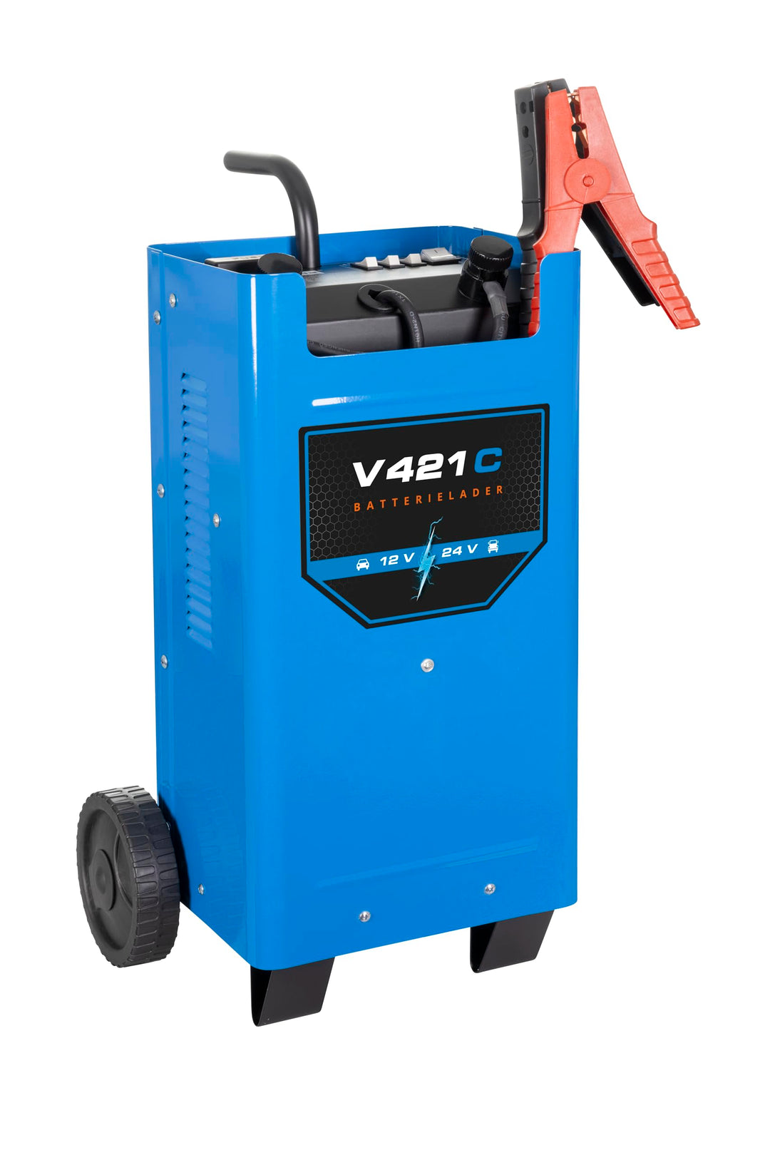 Güde 85074 Batterielader V 421 C (230 V, 8000 W Netzleistung, 12/24 V Ausgangsspannung, 20-800 Ah Ba