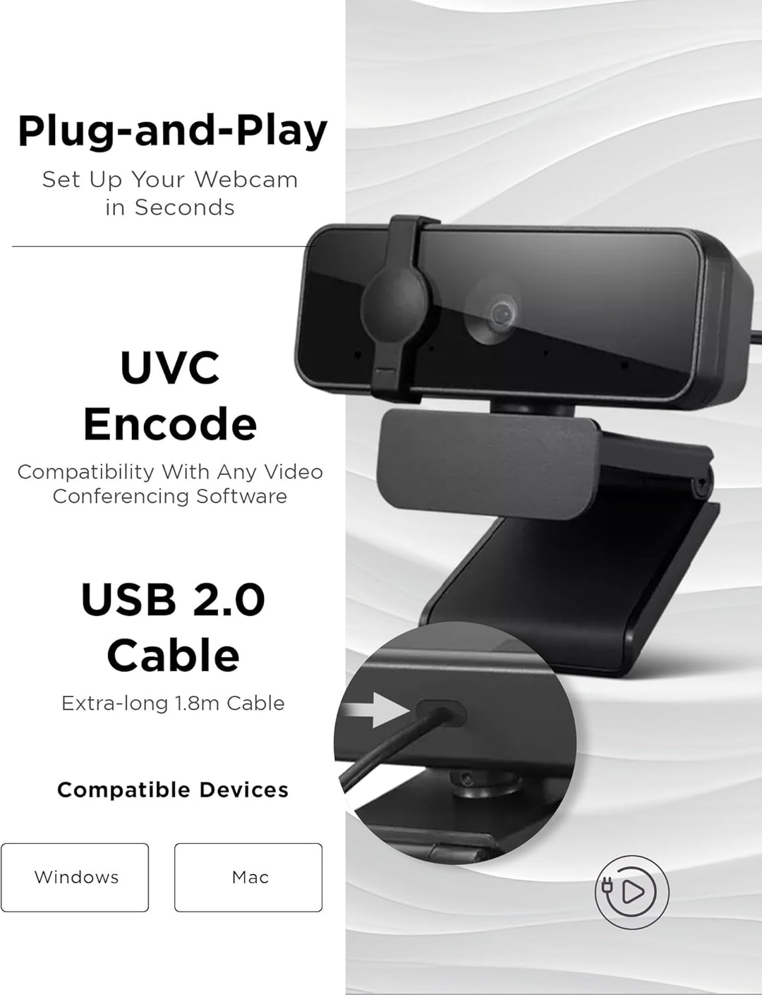 Lenovo Kamera - Essential FHD Webcam