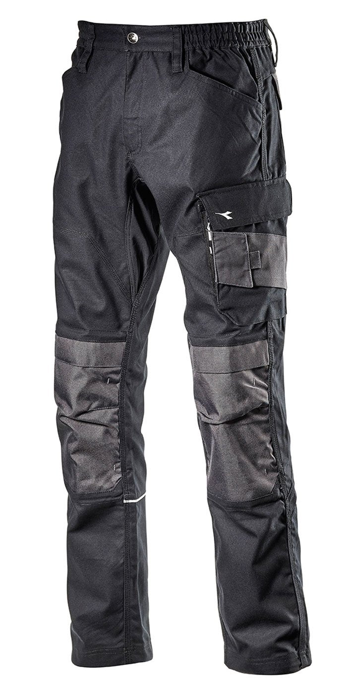 Diadora Pant Top Performance - Arbeitshose, 58 Schwarz