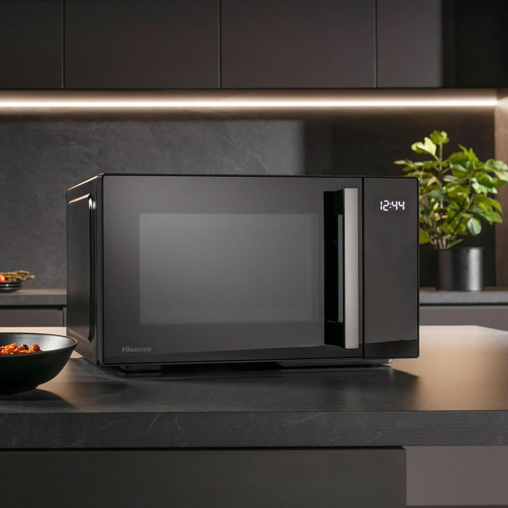 Hisense H23MOBS4HI Mikrowelle /23 L /900W /InverterTech/Keramikbeschichtung/Premium Glas/Massgeschne