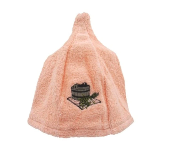 Sotra Saunamütze 100% Baumwolle – Weiche Frottee Sauna Kappe für Damen & Herren – Schutz für Haare &