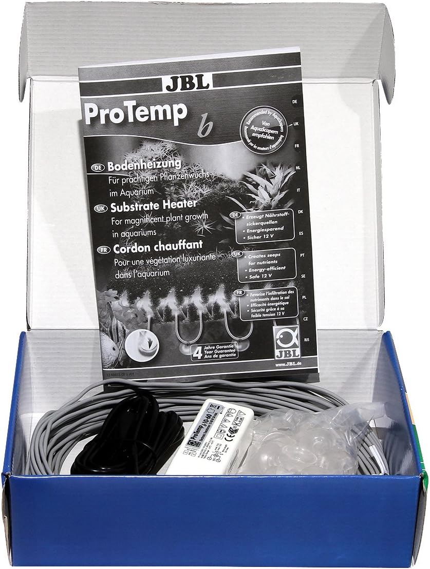 JBL ProTemp b20 Bodenheizung für Süss- und Meerwasser-Aquarien, für 100 - 250 l Für 100-250 l, Für 1