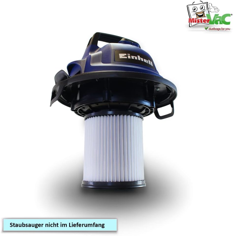 MisterVac | Motorschutzfilter (Kunststoffrahmen) kompatibel mit Einhell BT-NTS 12
