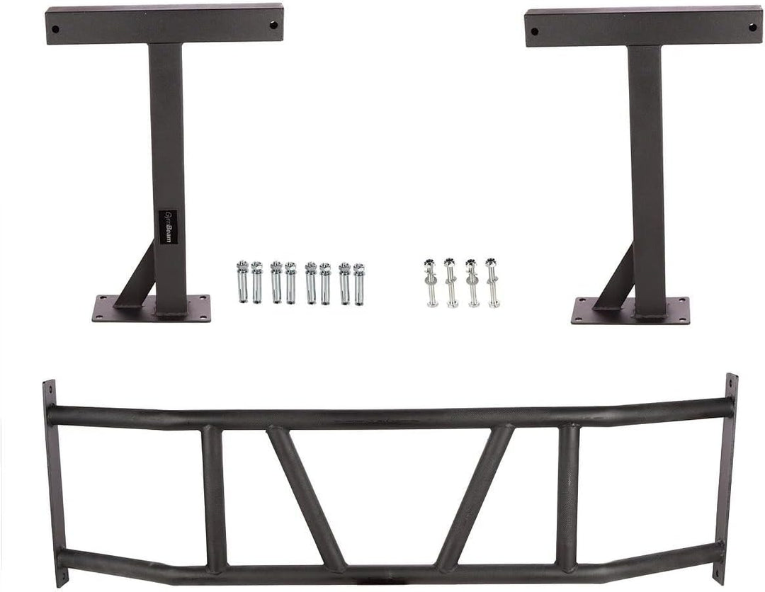 GymBeam Multi Grip Klimmzugstange Wand - Ideal für Home Workout, Komplettes Oberkörpertraining, Pull