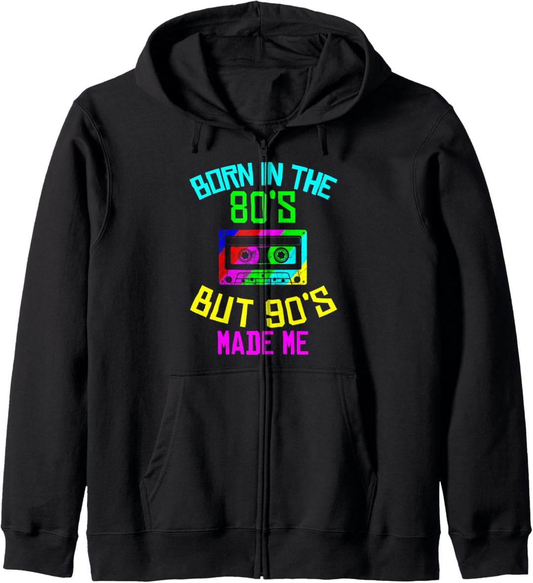 Geboren in den 80ern, aber die 90er Kapuzenjacke