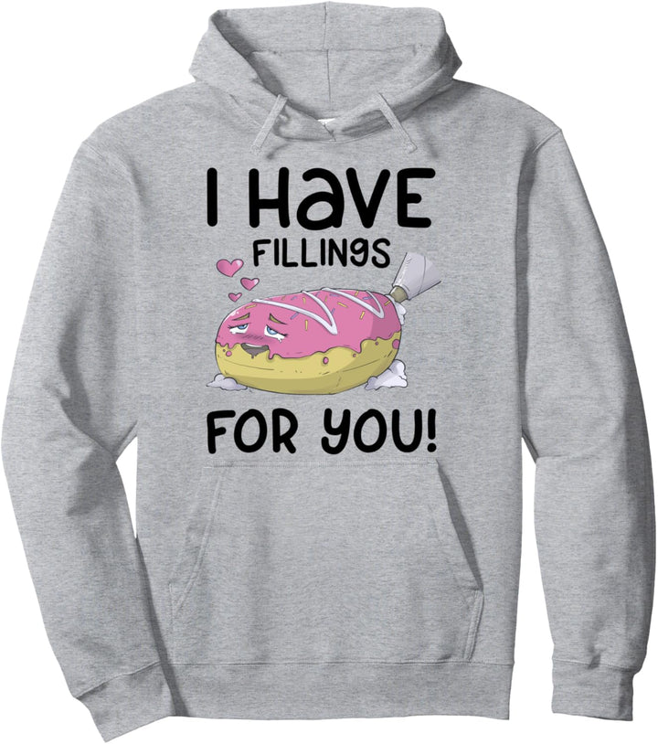 Ahegao Otaku Ecchi Etchi Hentai Sexy Donut Senpai Jahrestag Pullover Hoodie