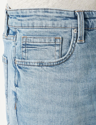 s.Oliver Herren Jeans-Hose, kurz, 33